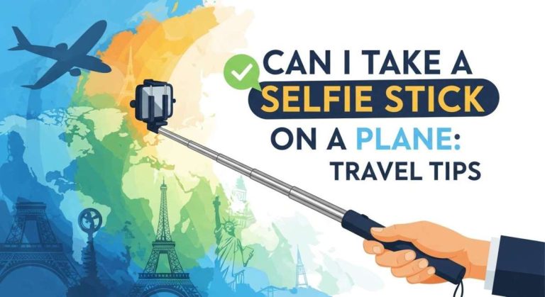 Can I Take a Selfie Stick on a Plane